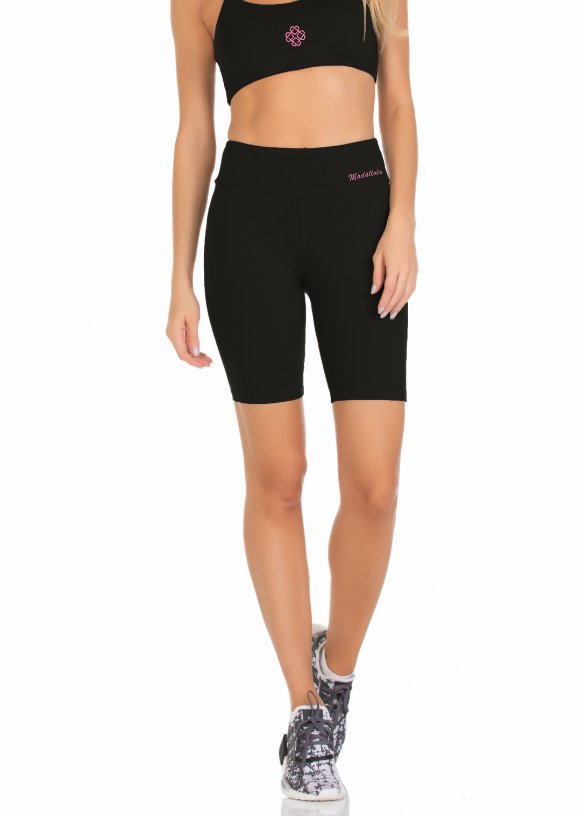 Bermuda Active Fit Preto 22020 - MADALLOLA