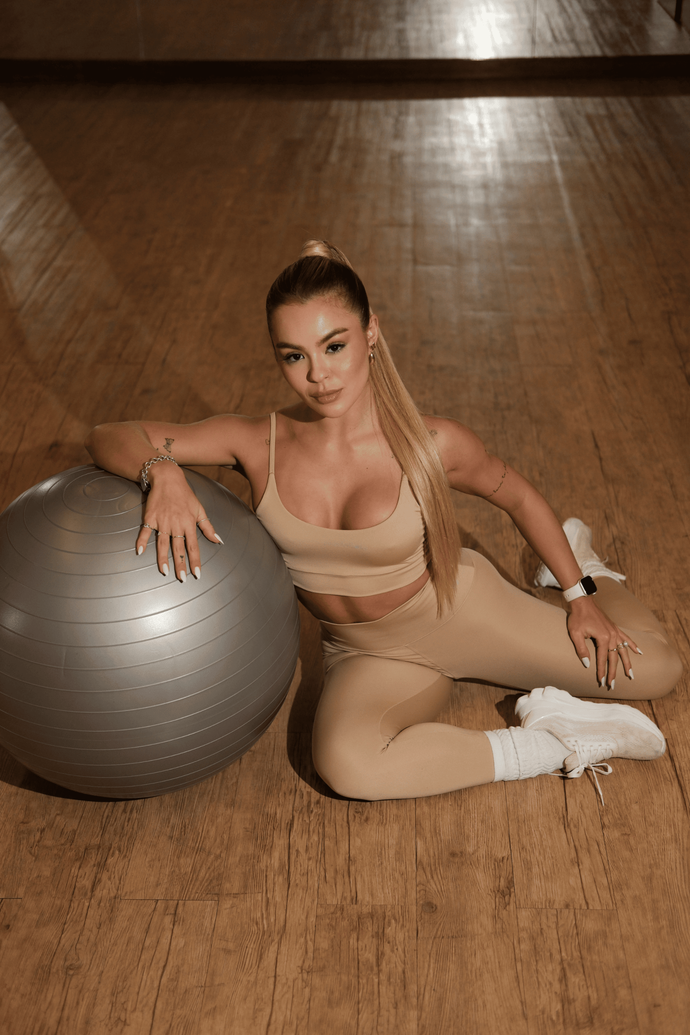Calça Legging Essentials Nude MADAF25008 - MADALLOLA