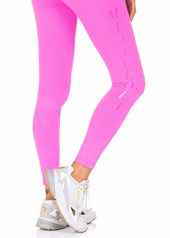 Calça Legging Fit Madallola Pink 22022 - MADALLOLA