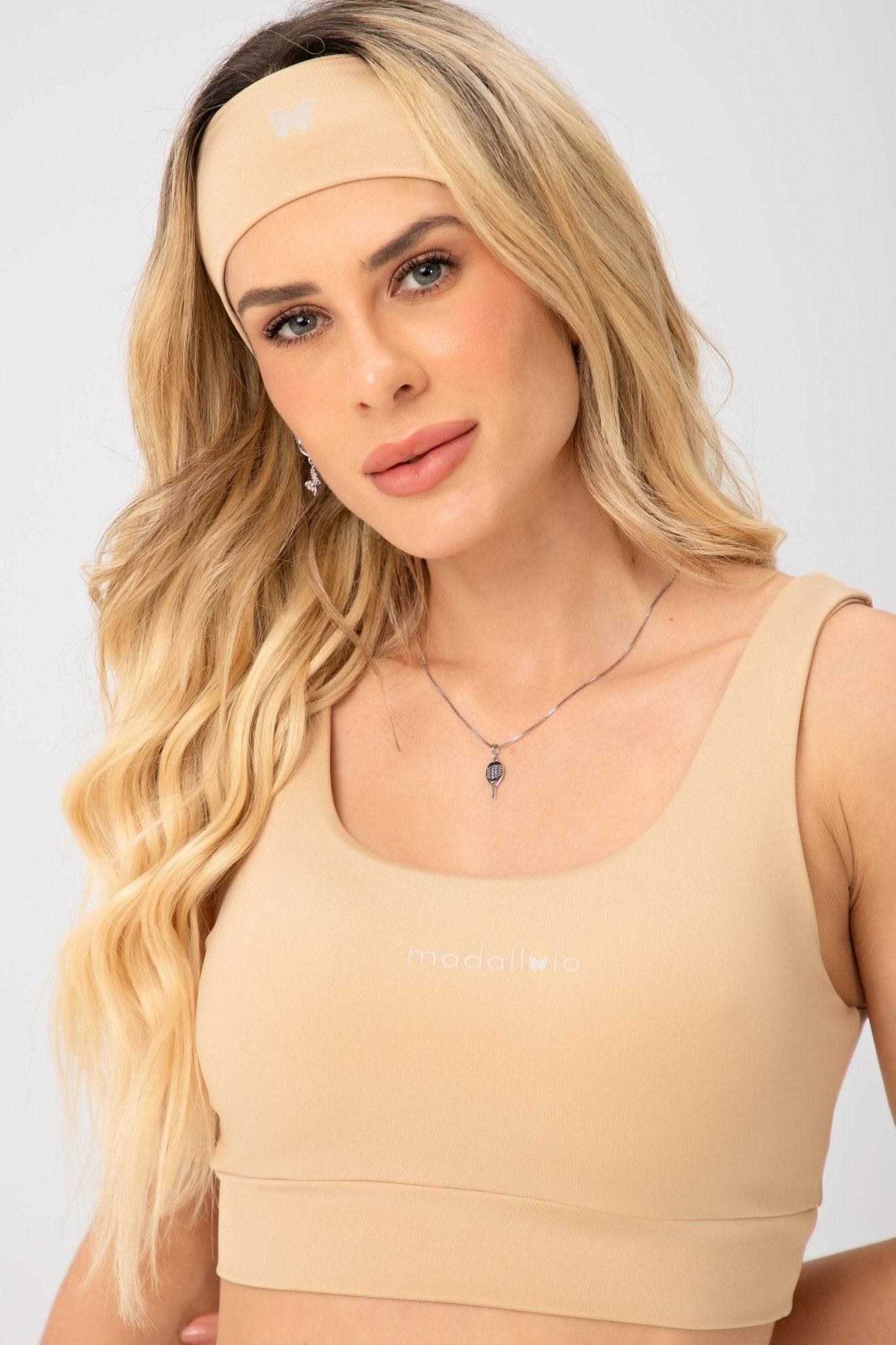 Faixa de Cabelo Essentials Nude MADAF250056 - MADALLOLA