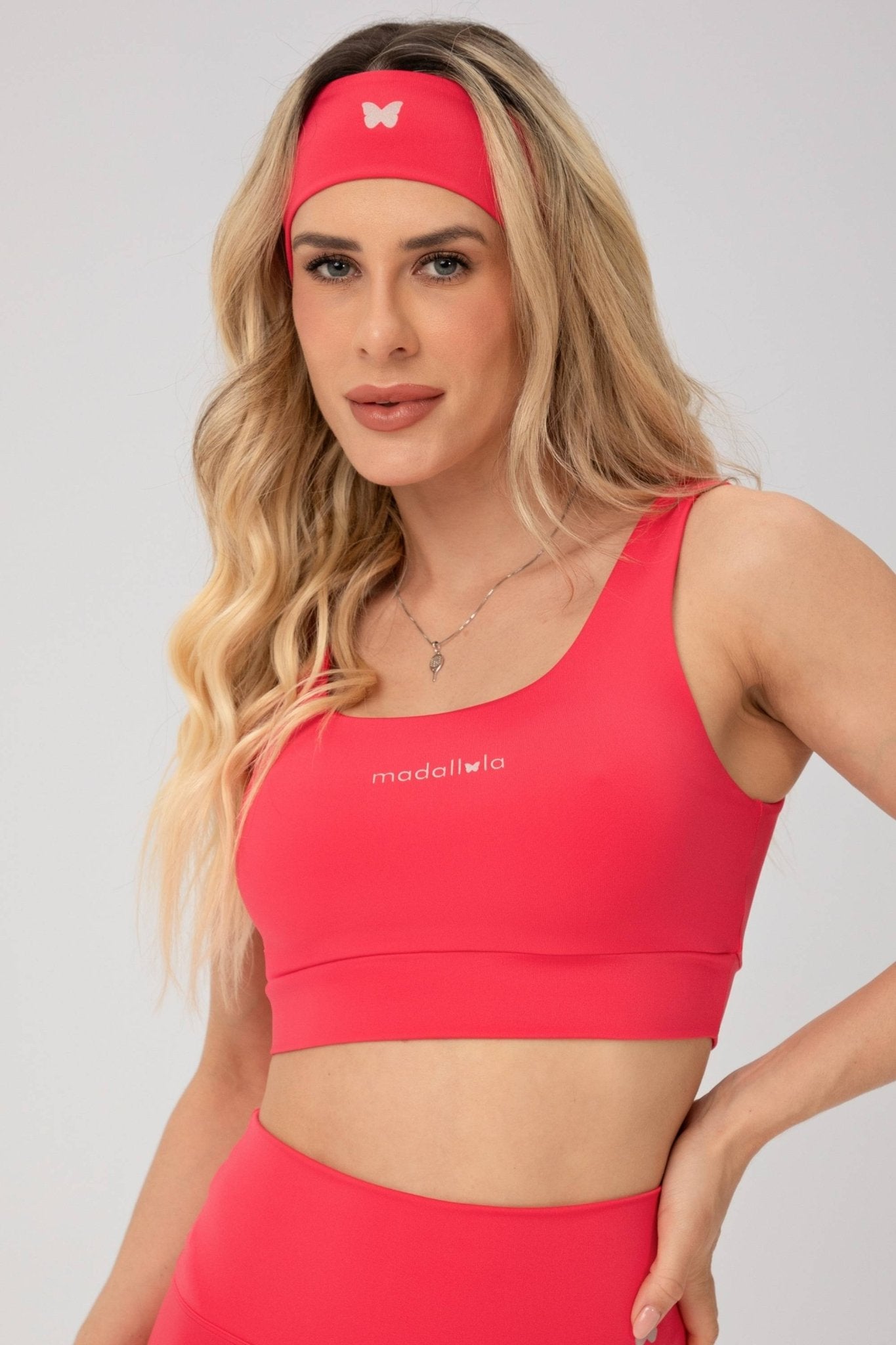 Faixa de Cabelo Essentials Pink MADAF250056 - MADALLOLA