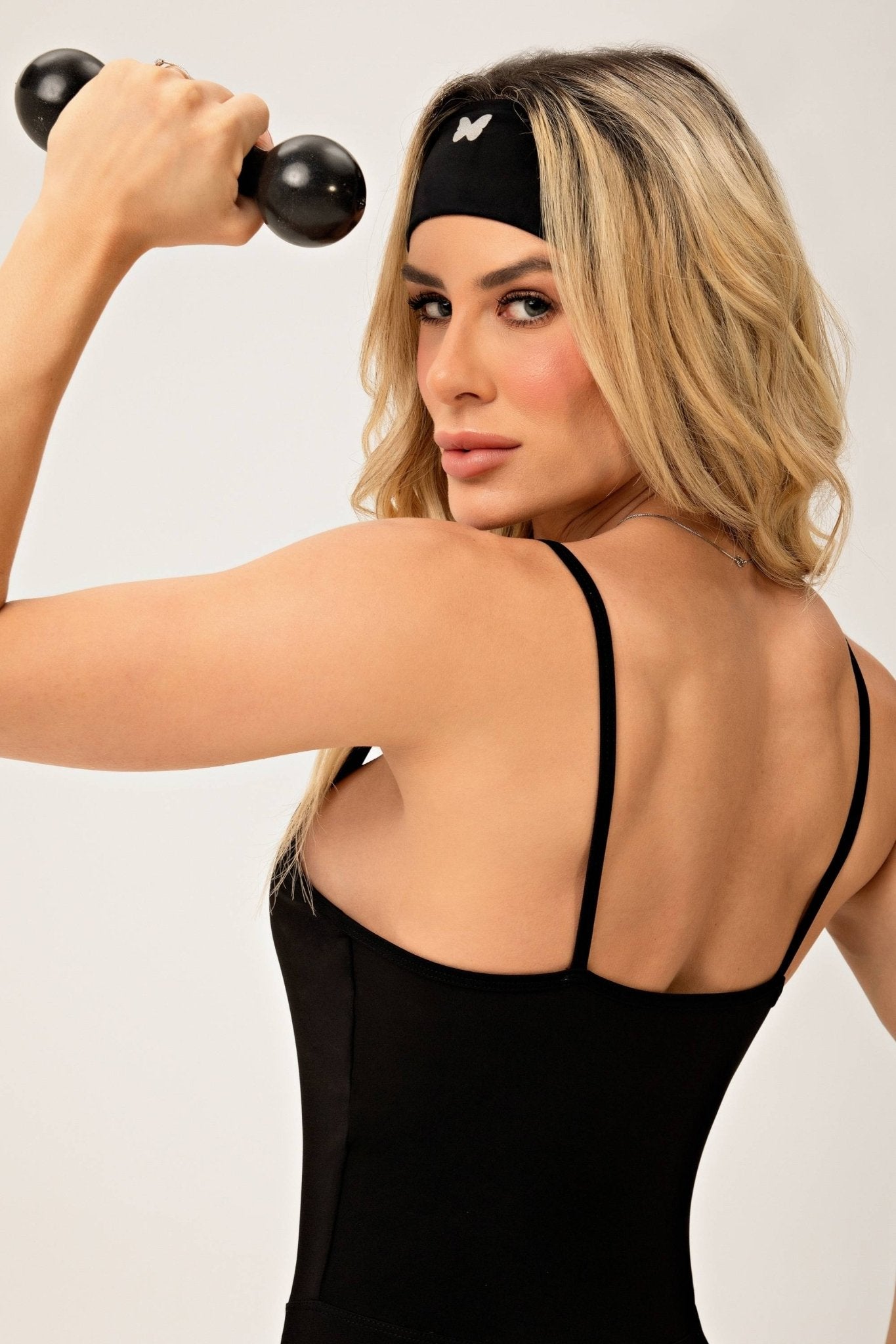 Faixa de Cabelo Essentials Preto MADAF250056 - MADALLOLA