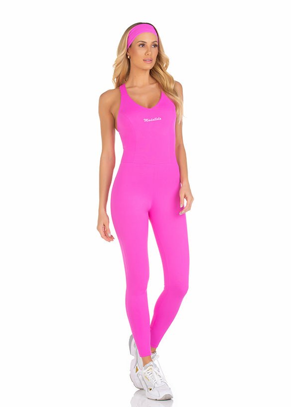 Macacão Longo Fit Pink 23004 - MADALLOLA