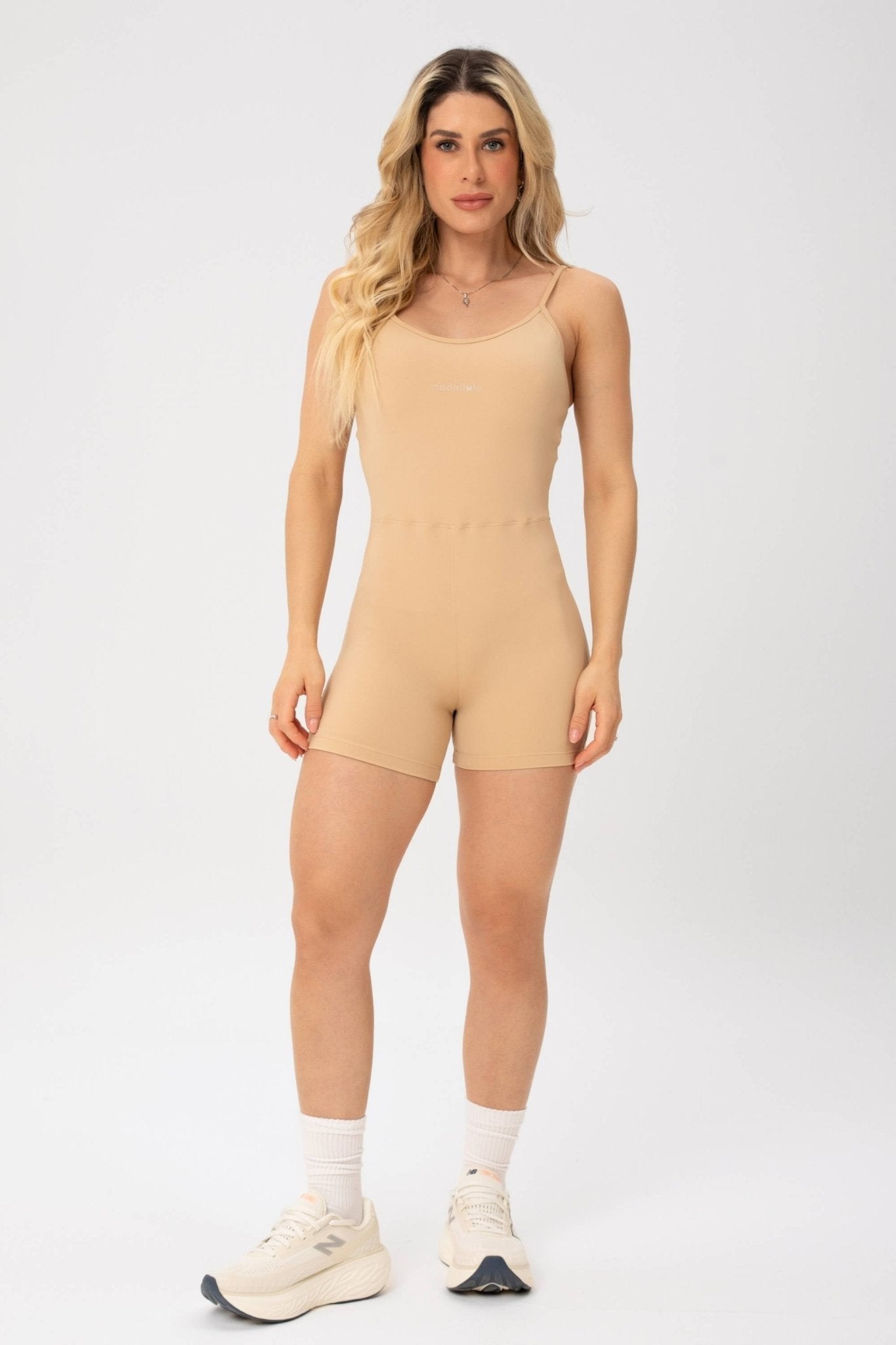 Macaquinho de Alcinha Essentials Nude MADAF250054 - MADALLOLA