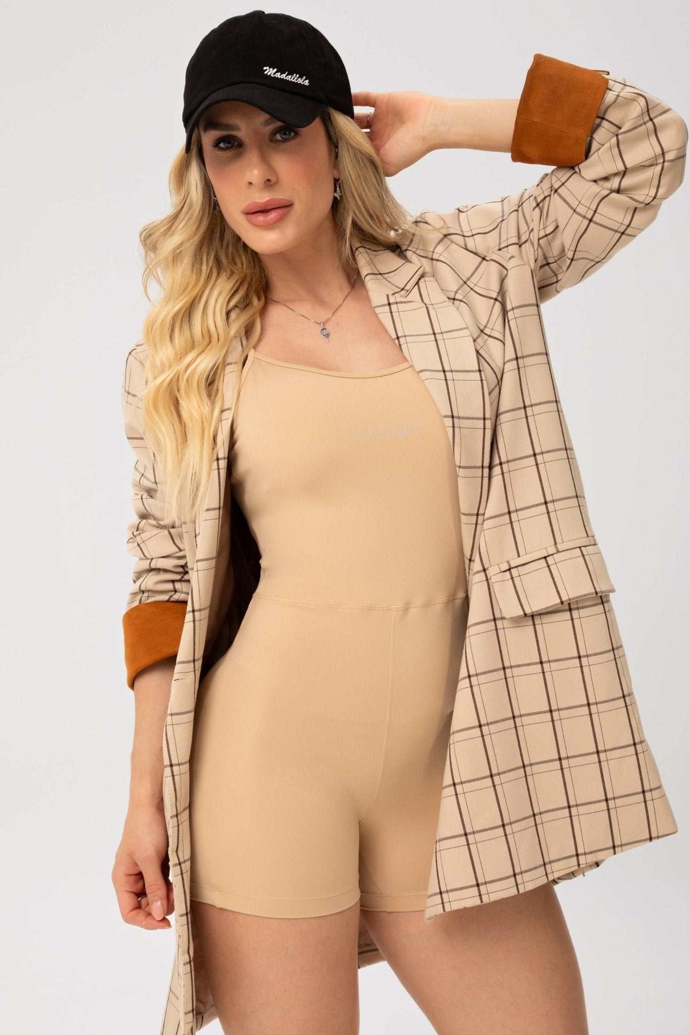 Macaquinho de Alcinha Essentials Nude MADAF250054 - MADALLOLA