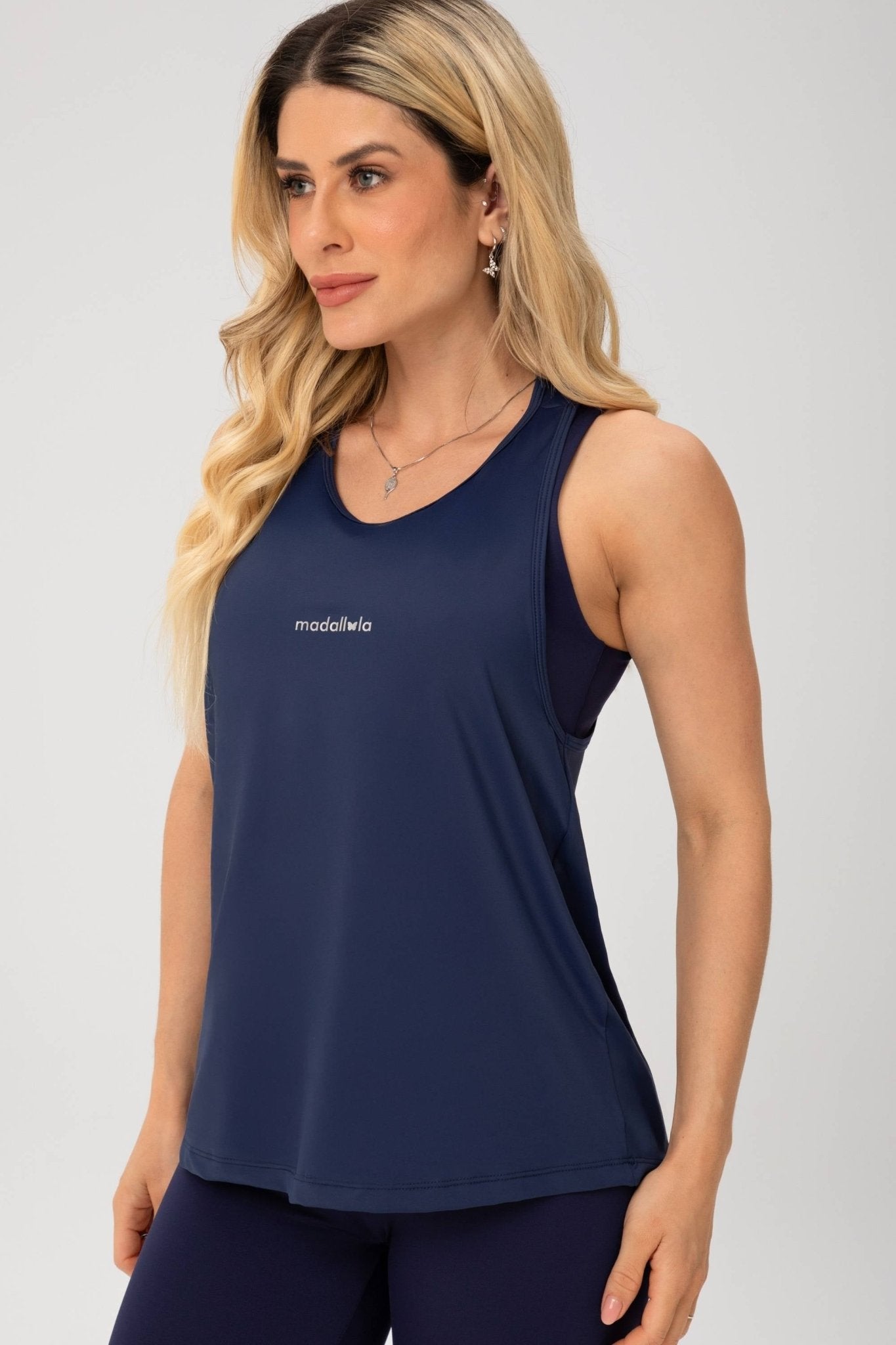 Regata Longa Essentials Marinho MADAF250045 - MADALLOLA