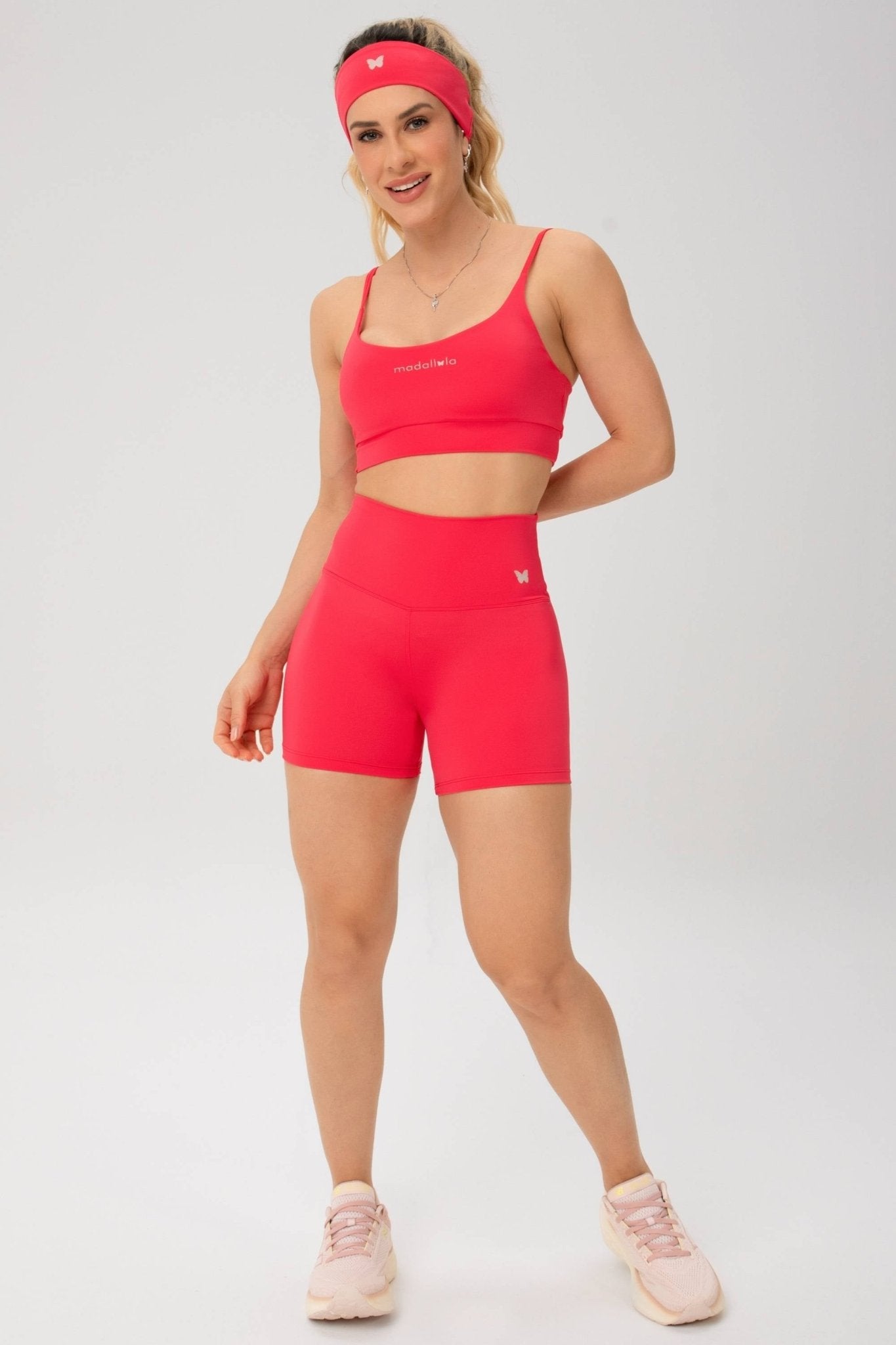 Shorts Essentials Pink MADAF250052 - MADALLOLA