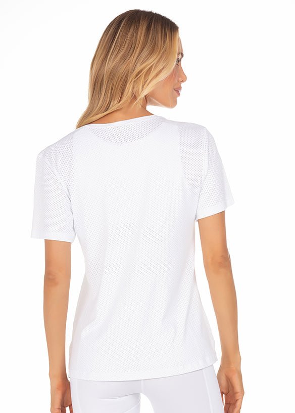 T- Shirt Alongada Dry Branco 20020 - MADALLOLA