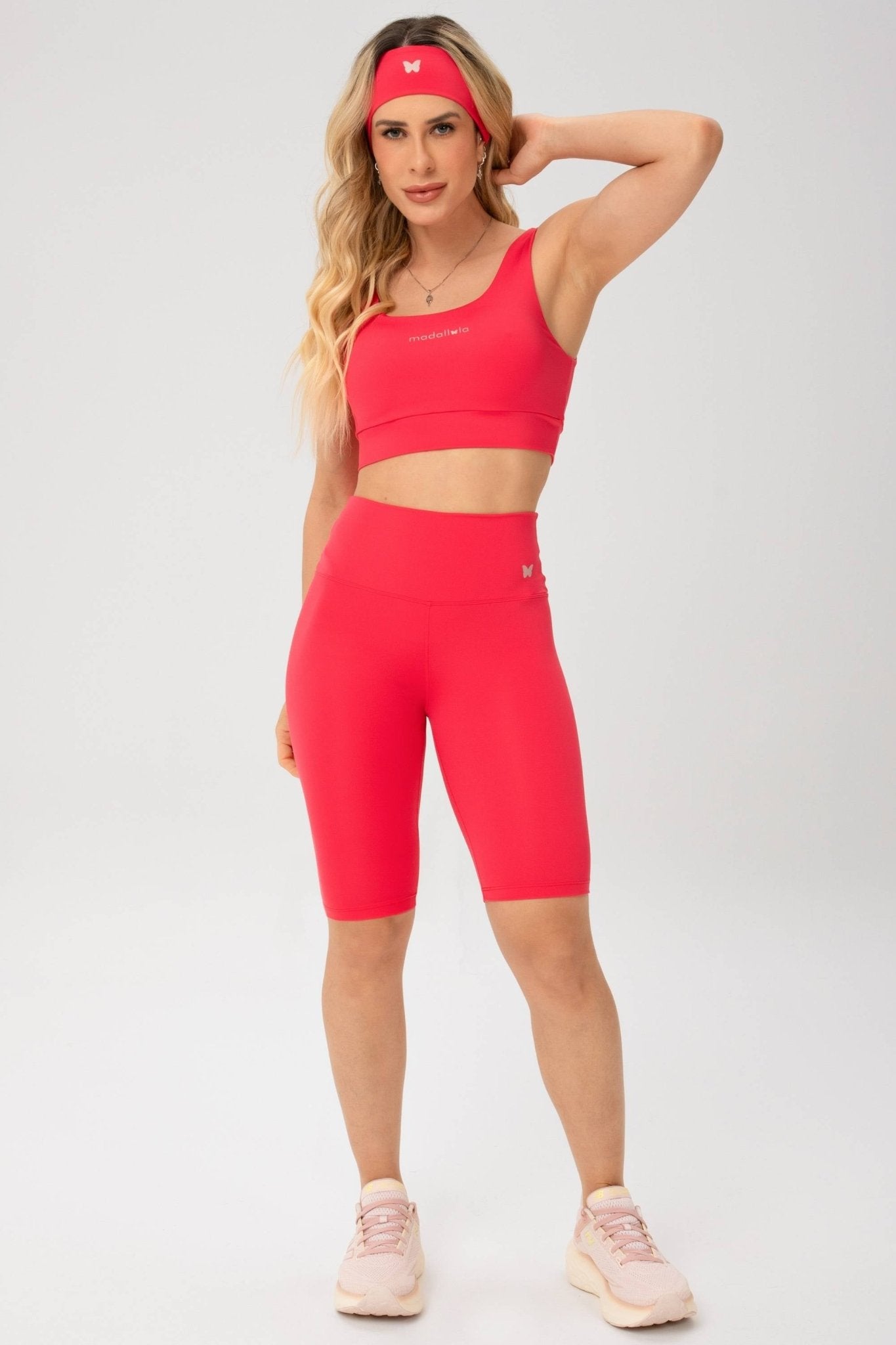 Top Alça Larga Essentials Pink MADAF250051 - MADALLOLA