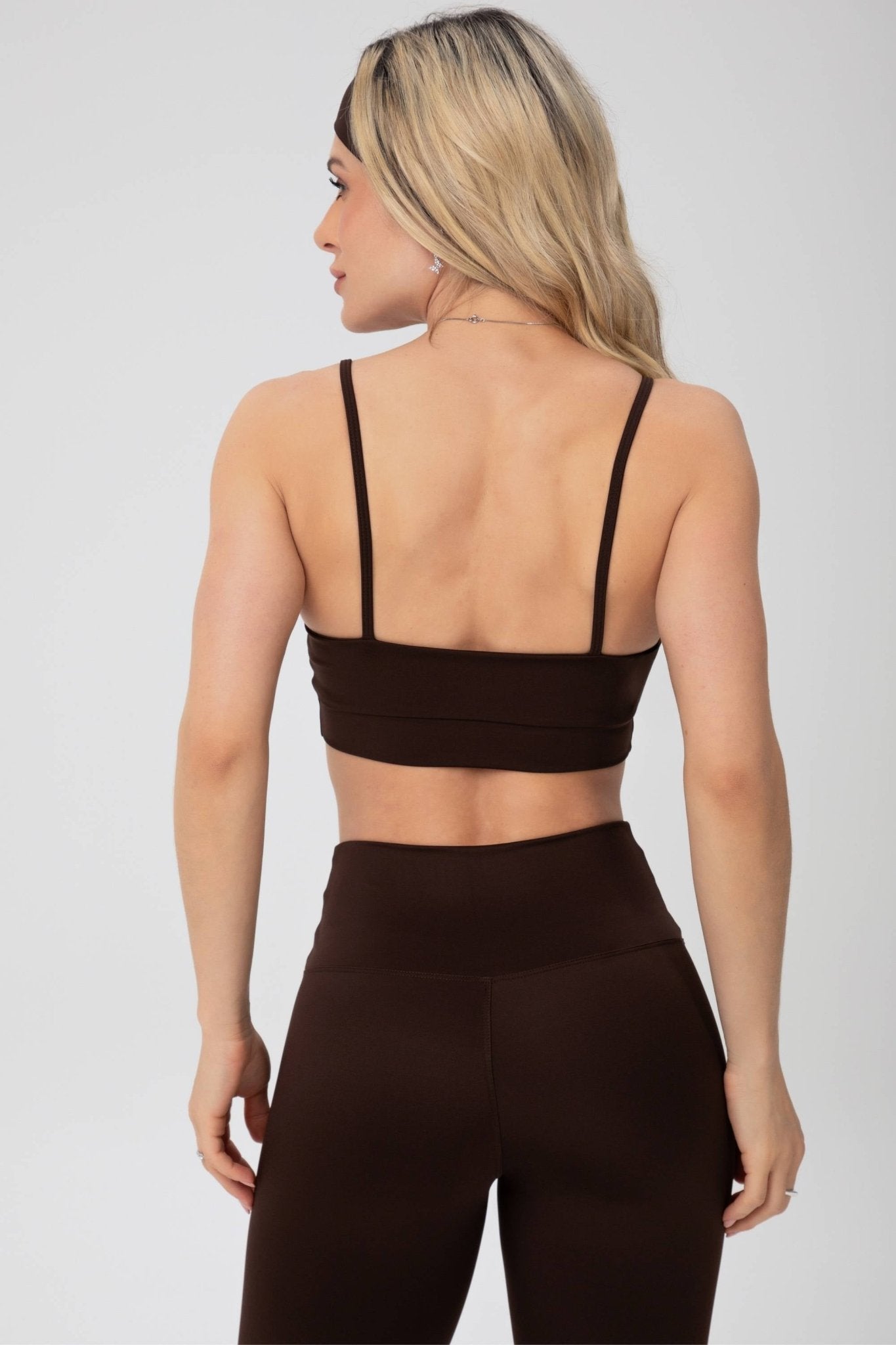 Top Alcinha Essentials Marrom MADAF25009 - MADALLOLA