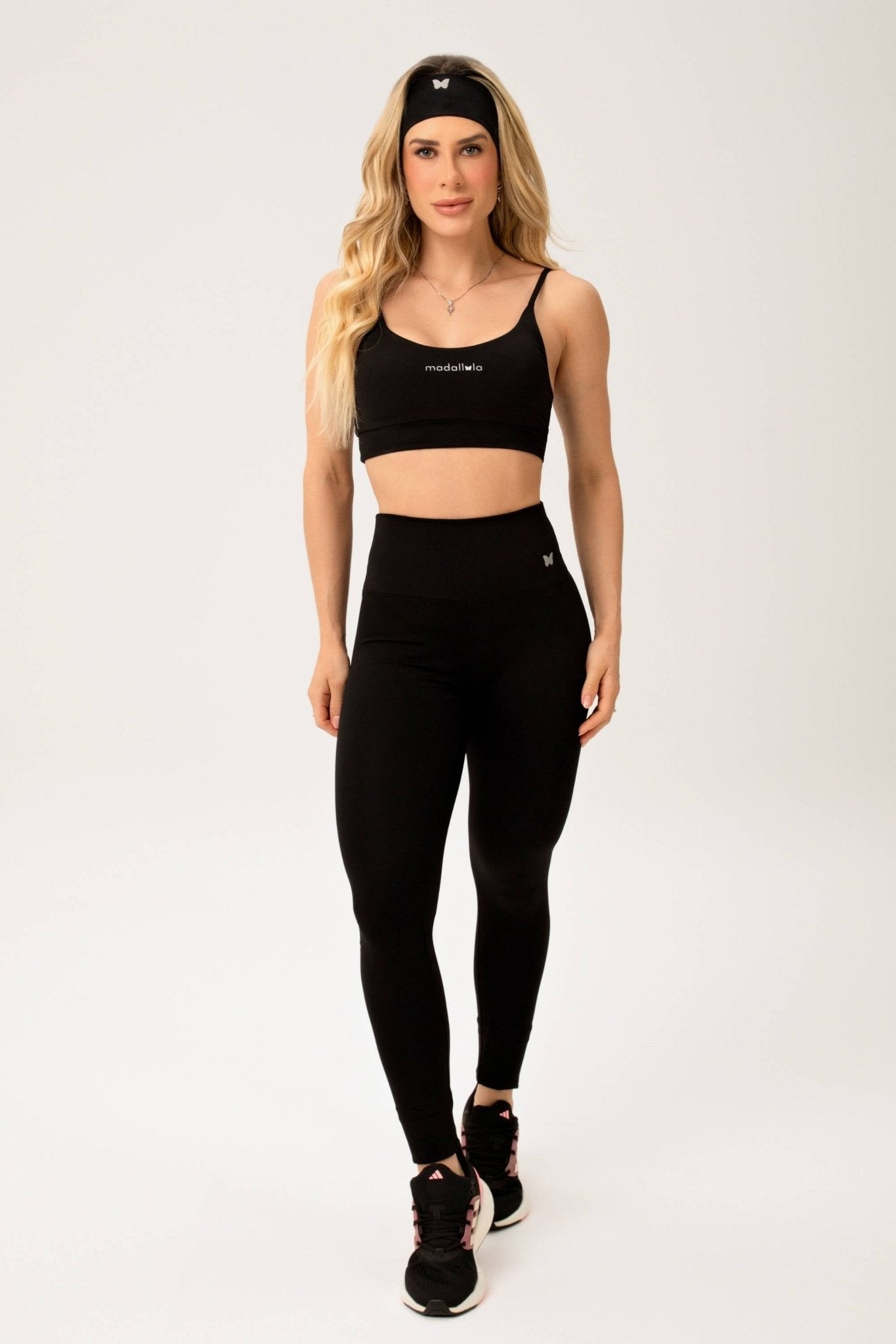 Top Alcinha Essentials Preto MADAF25009 - MADALLOLA