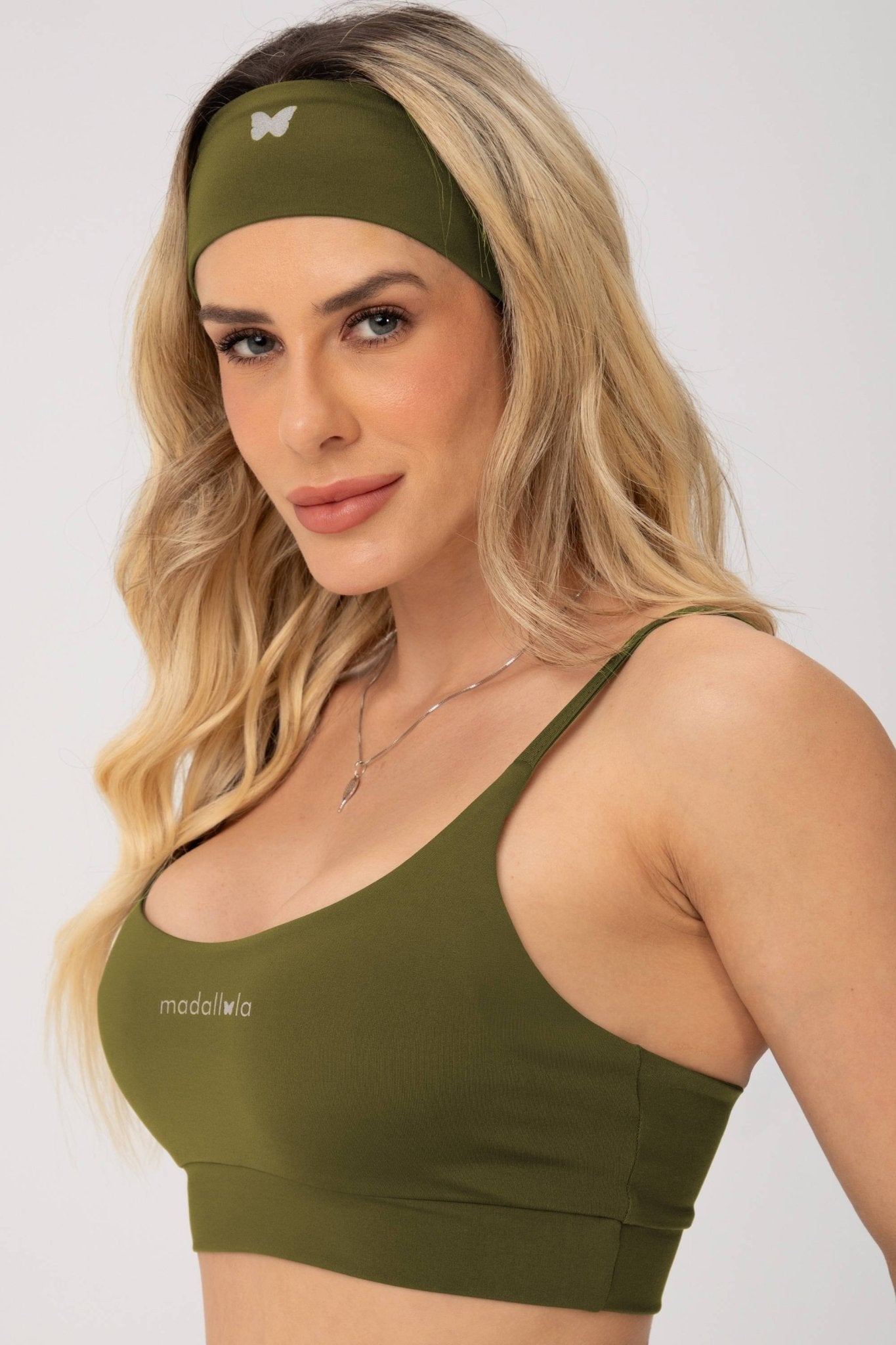 Top Alcinha Essentials Verde MADAF25009 - MADALLOLA