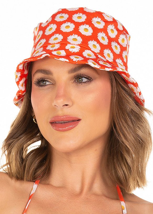 Bucket Margarida Laranja 917 - Flowers - MADALLOLA