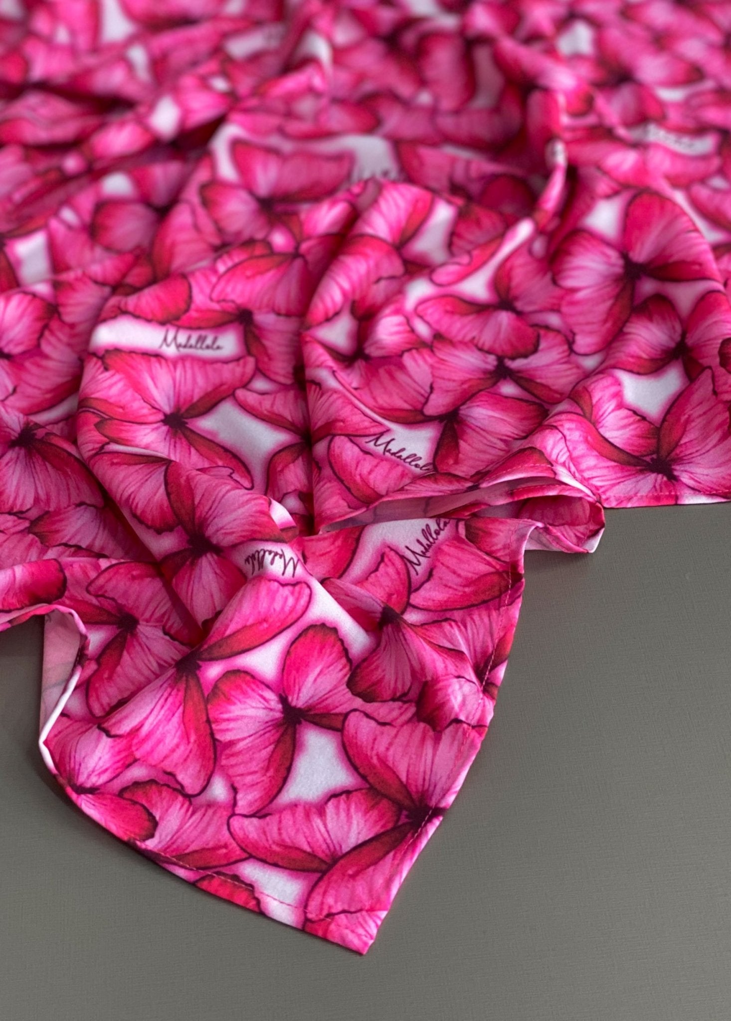 Lenço Borboleta Pink 563 - madallola
